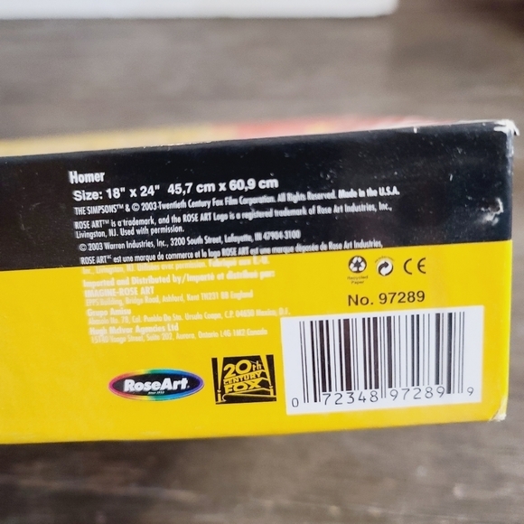 The Simpsons Impossipuzzle 550 Piece Jigsaw Puzzle Homer - Picture 7 of 9